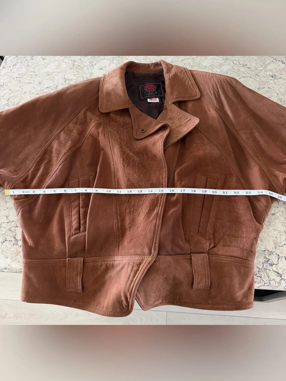 Vintage Fashions by Rose Suede Leather Jacket